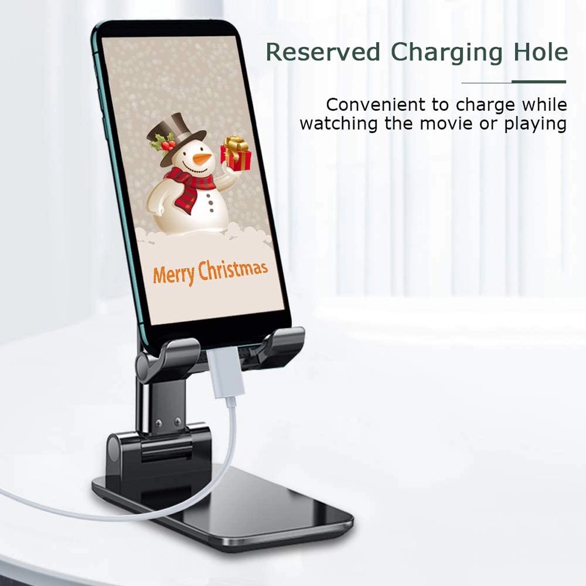Adjustable Cell Phone Stand For Desk 2