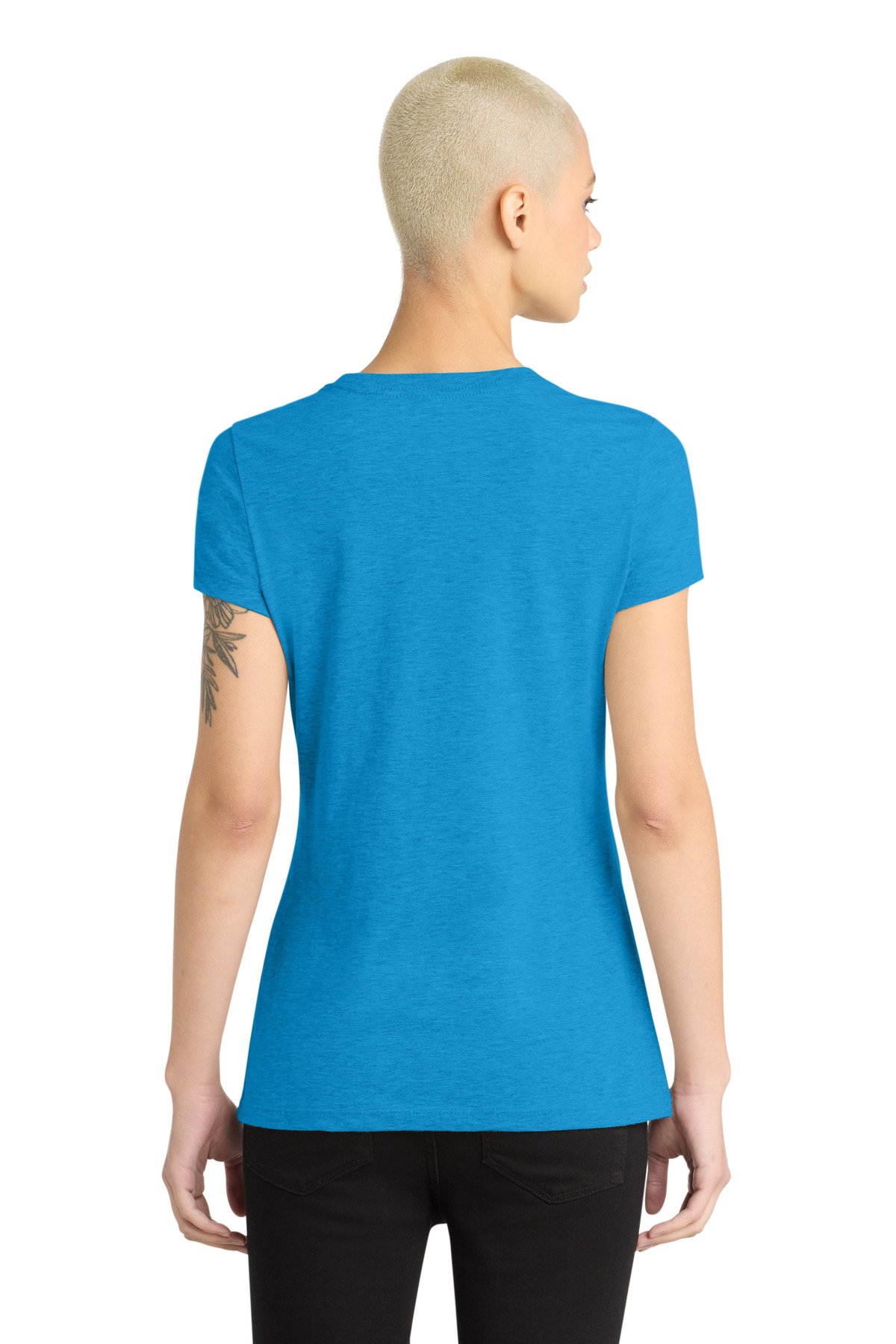 District Women's Perfect Blend CVC Tee. DM108L 83