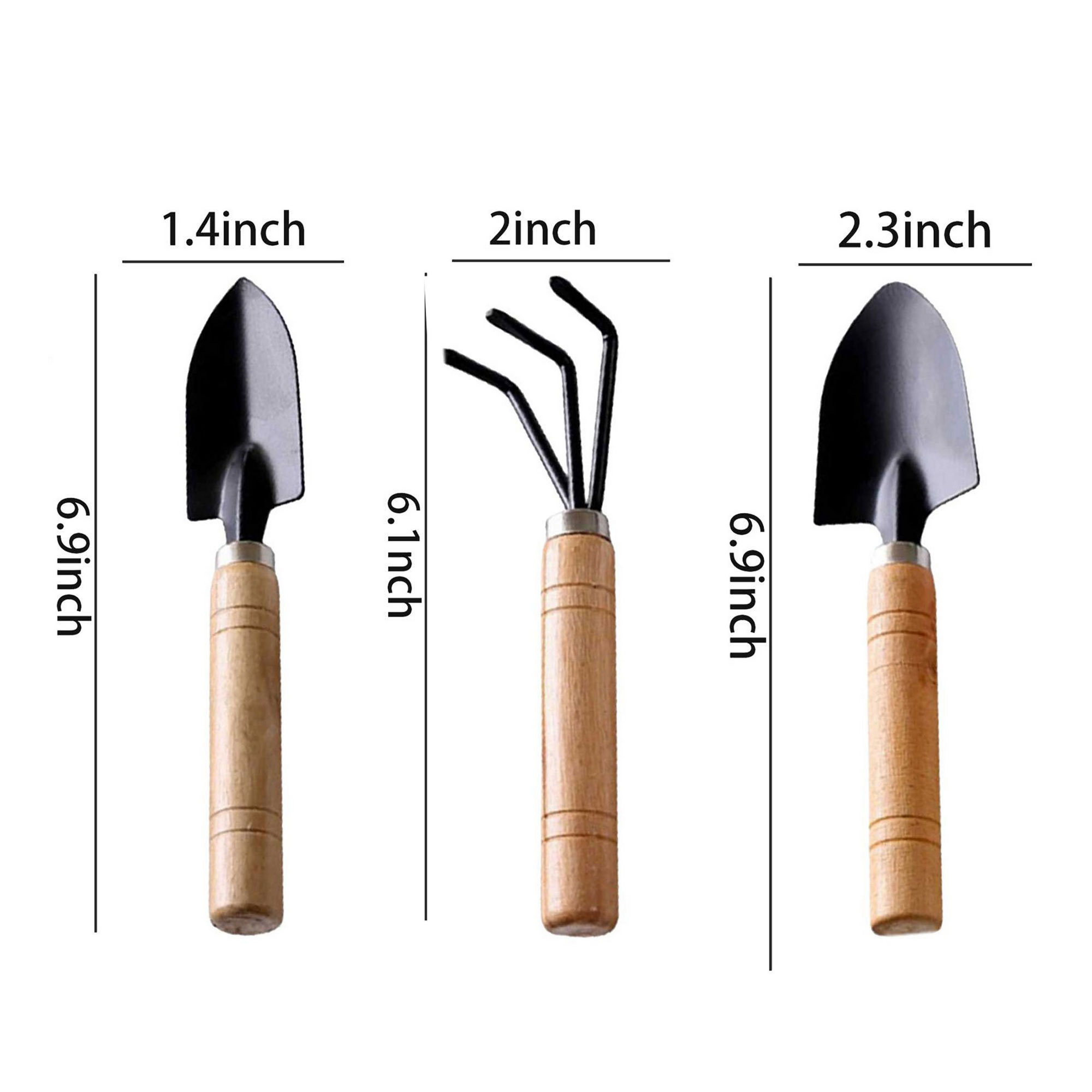 3Pcs Mini Gardening Tools Set 3