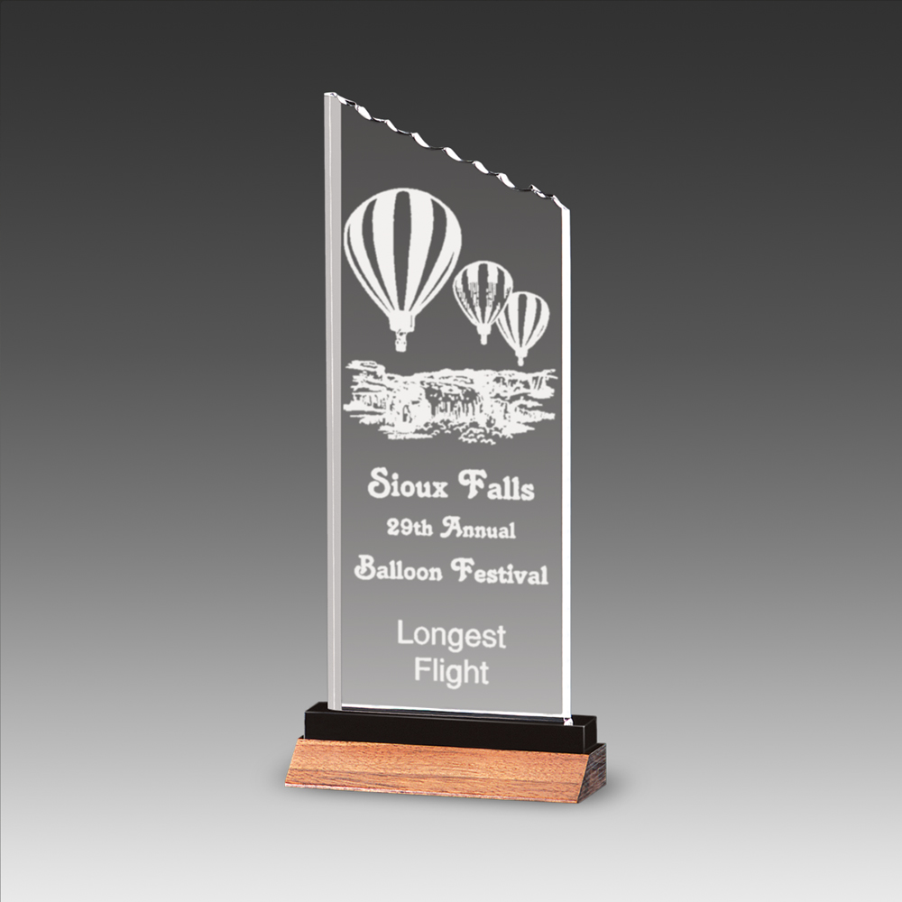 14" Premium Chipped Peak Award 1