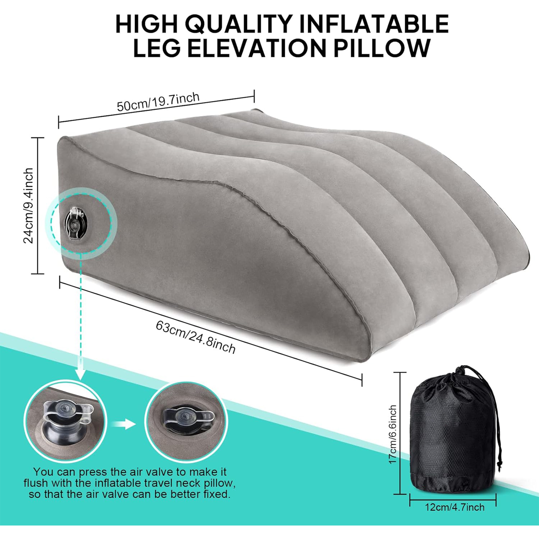 Wedge Elevated Leg Pillow 2