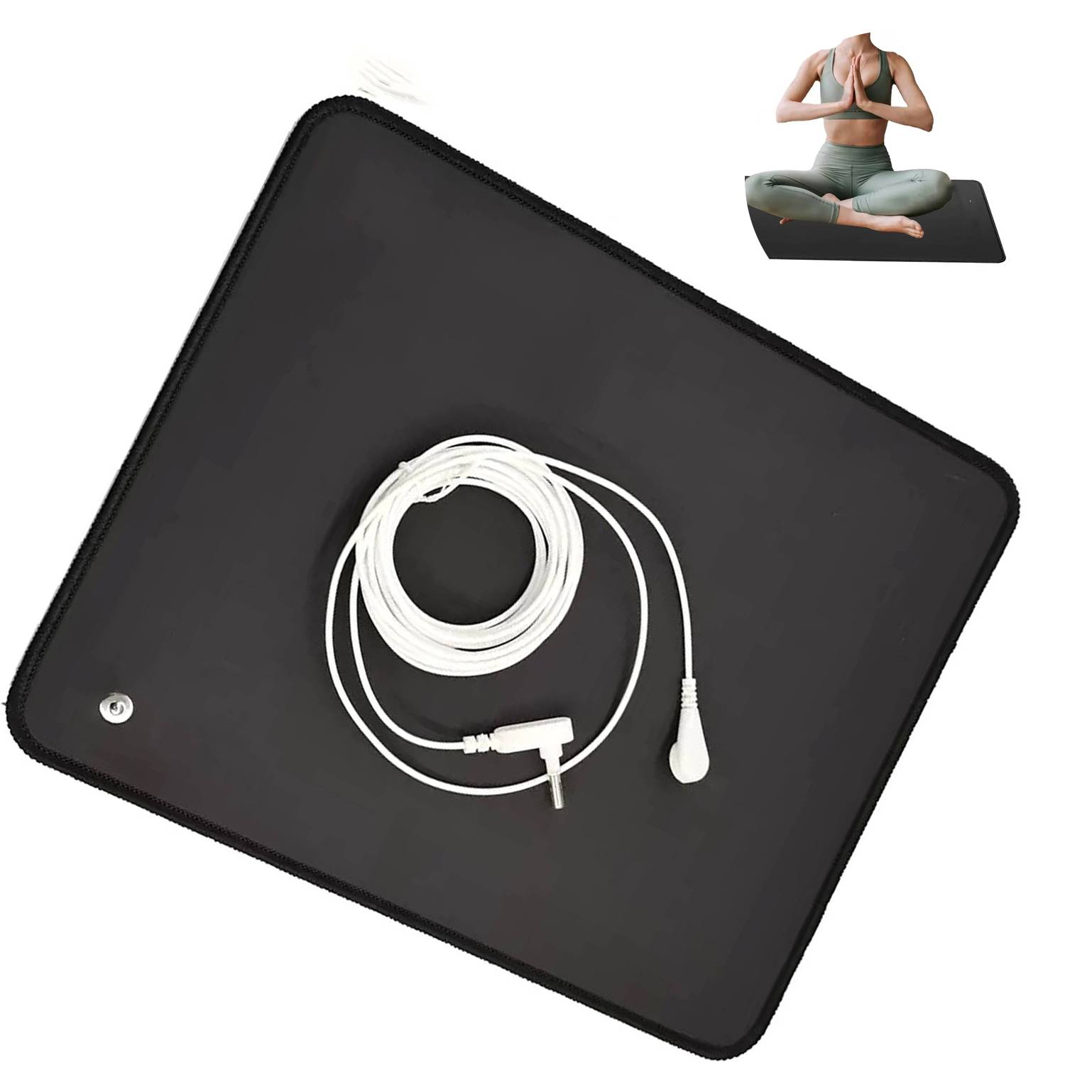 Anti-Static Grounding Yoga Mat w/ Wire 6