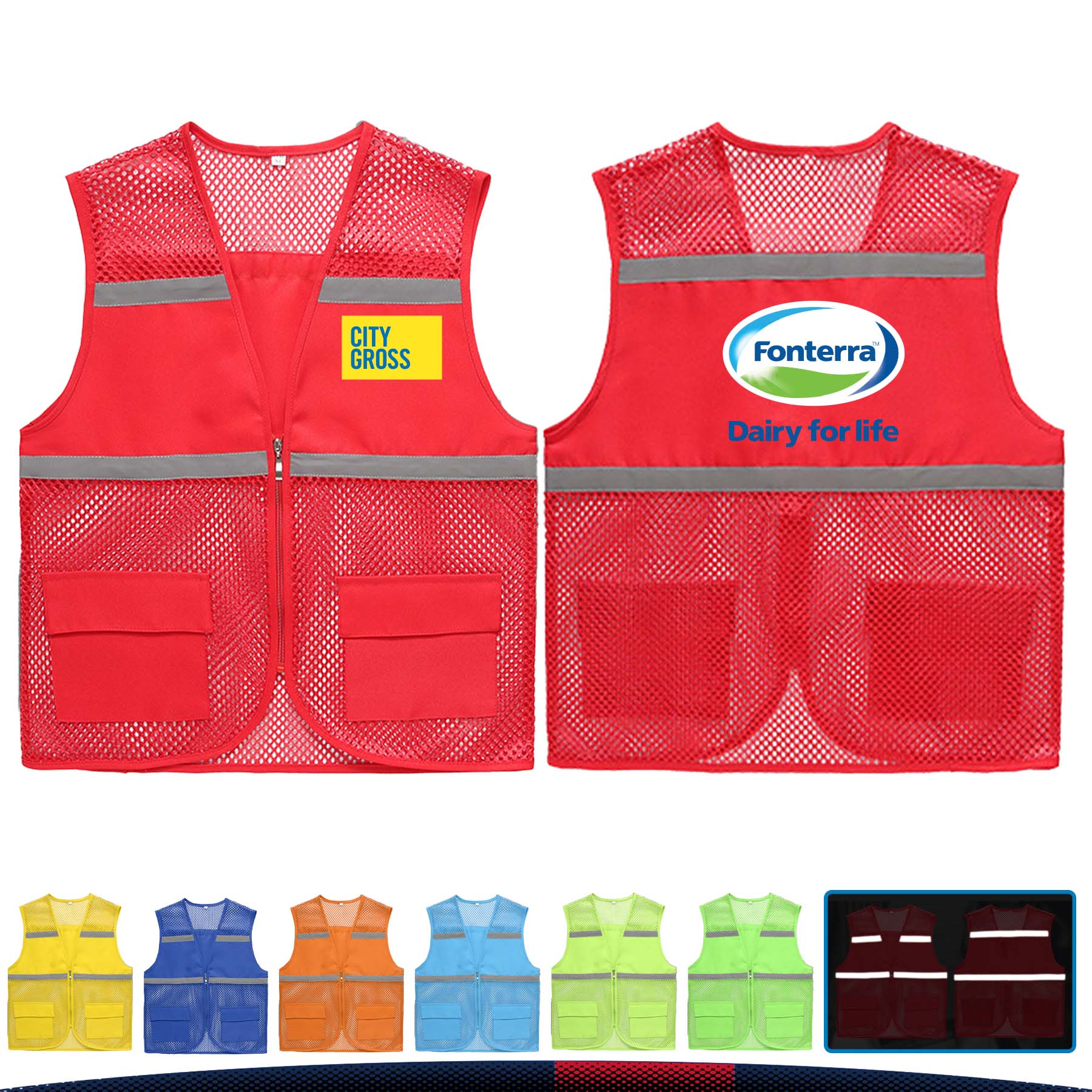 Breathable Reflective Safety Vest 5