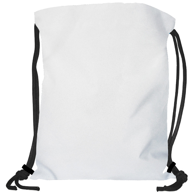 Thick Cord Drawstring Backpack- Sewn in the USA One Side Print 2