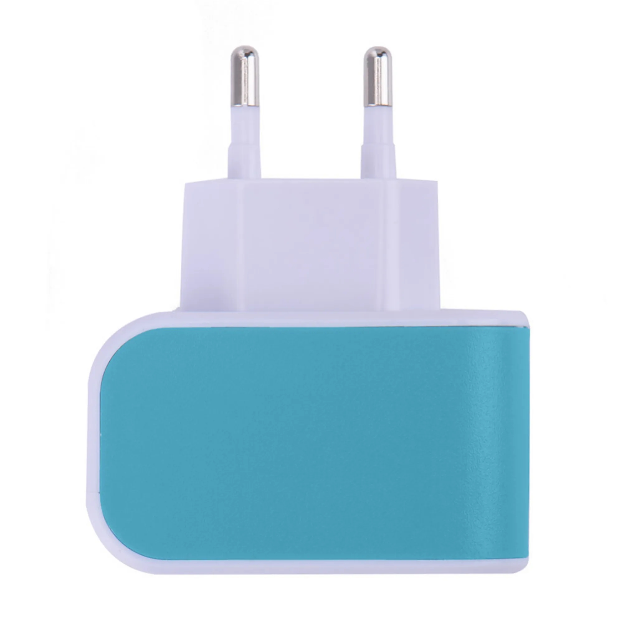 Compact 3 USB LED Charger 2.49x2.17x0.99 Inch 7
