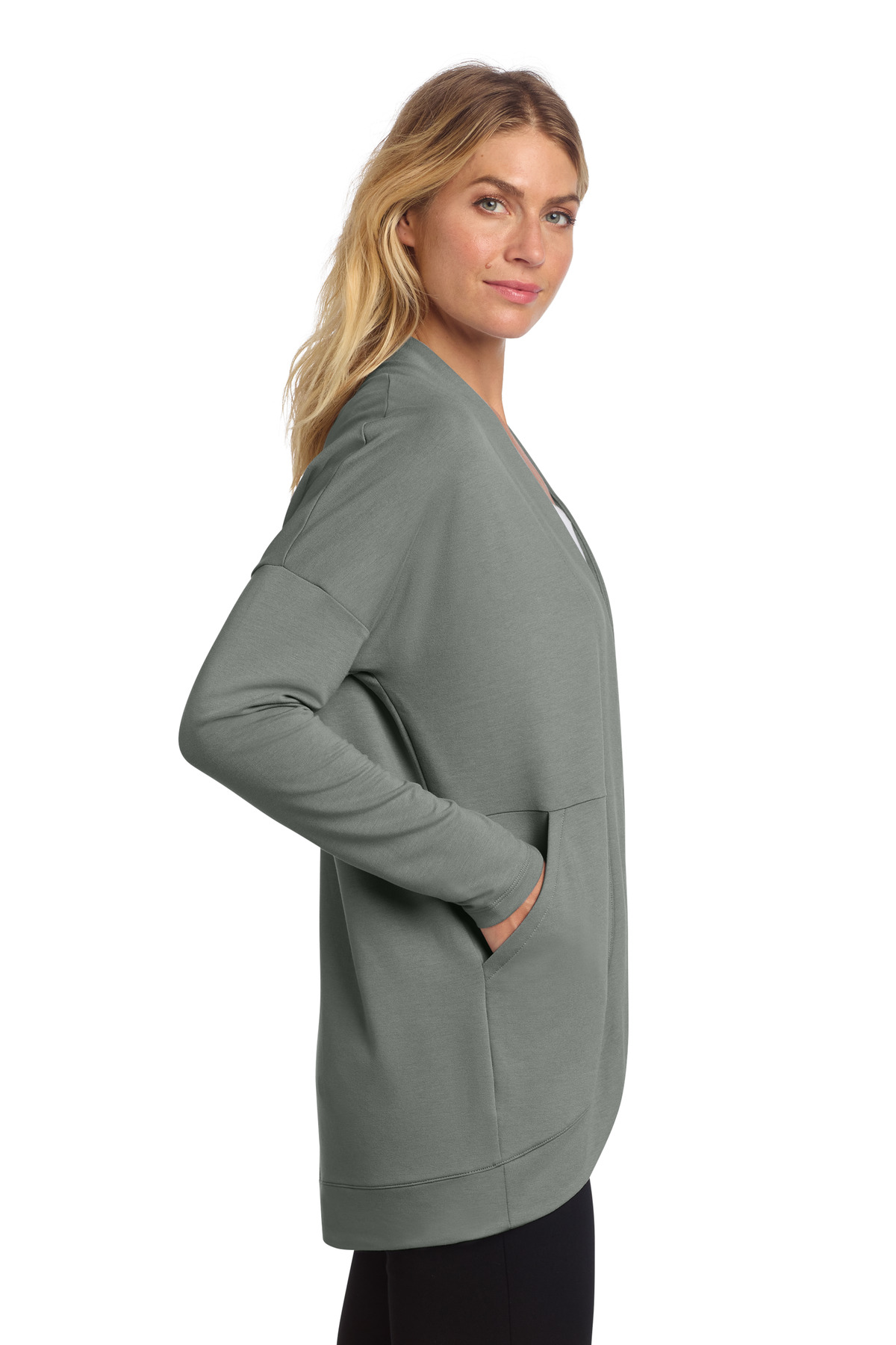 Mercer+Mettle Women's Stretch Open-Front Cardigan MM3015 3