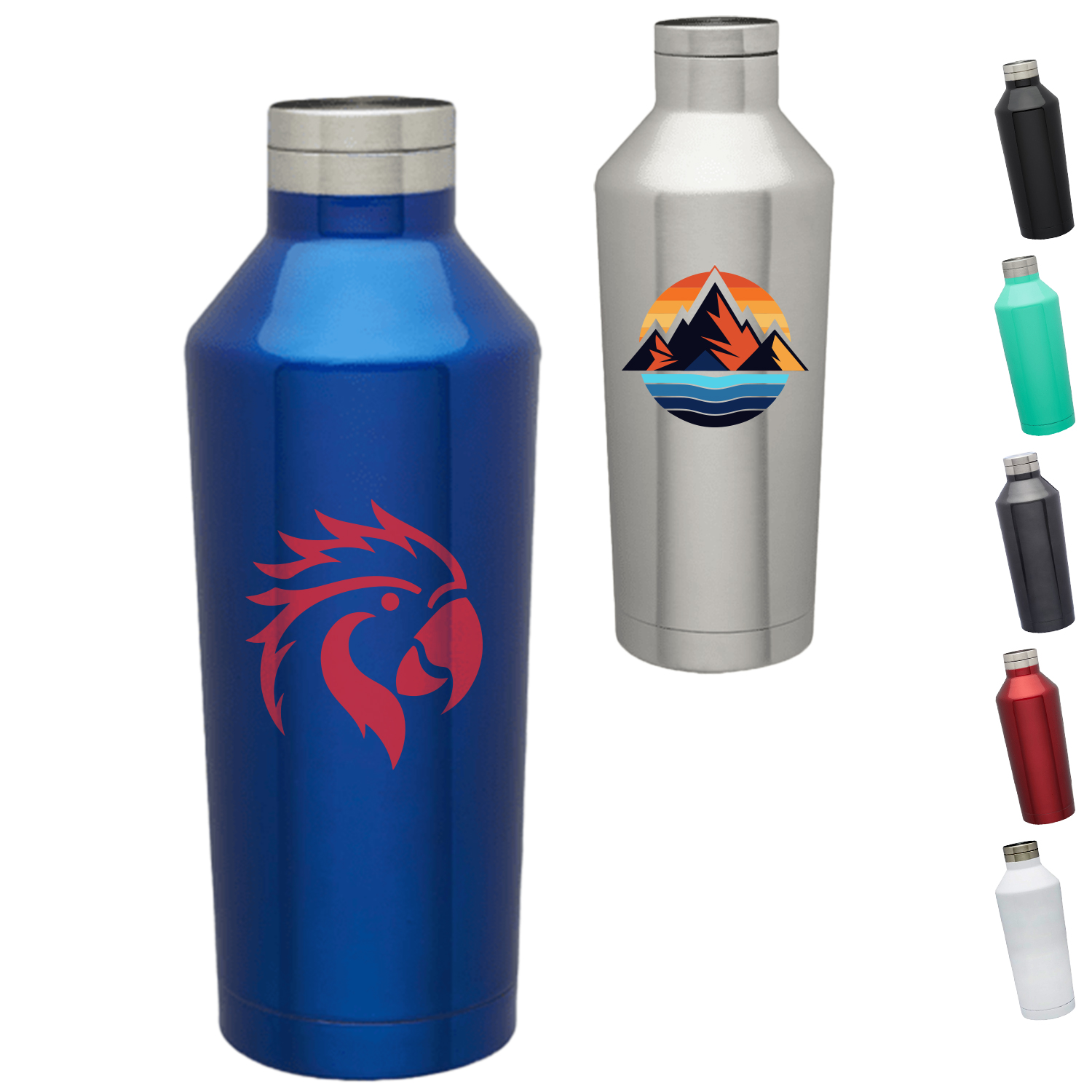 17 Oz Stainless Steel Tumbler w/Custom Logo Vacuum Insulated 2