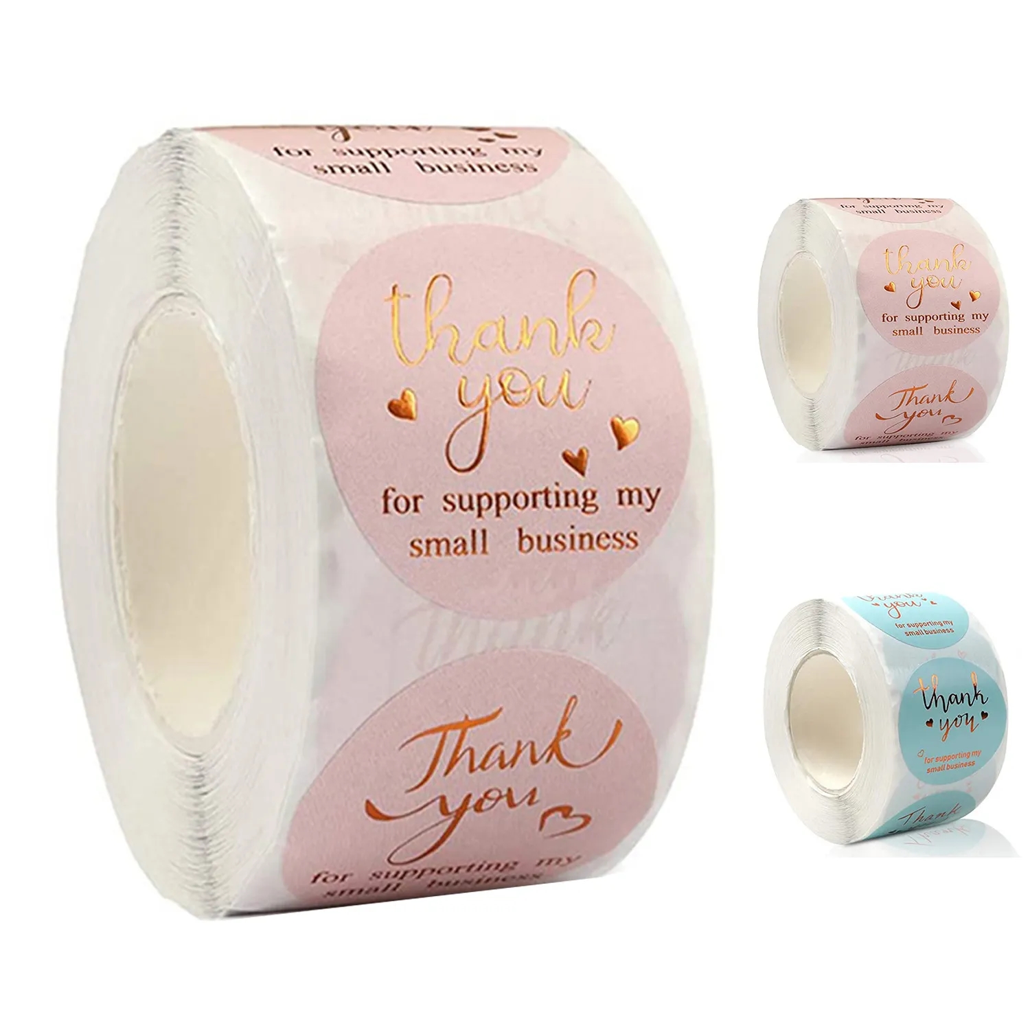 Thank You Adhesive Label Stickers 2