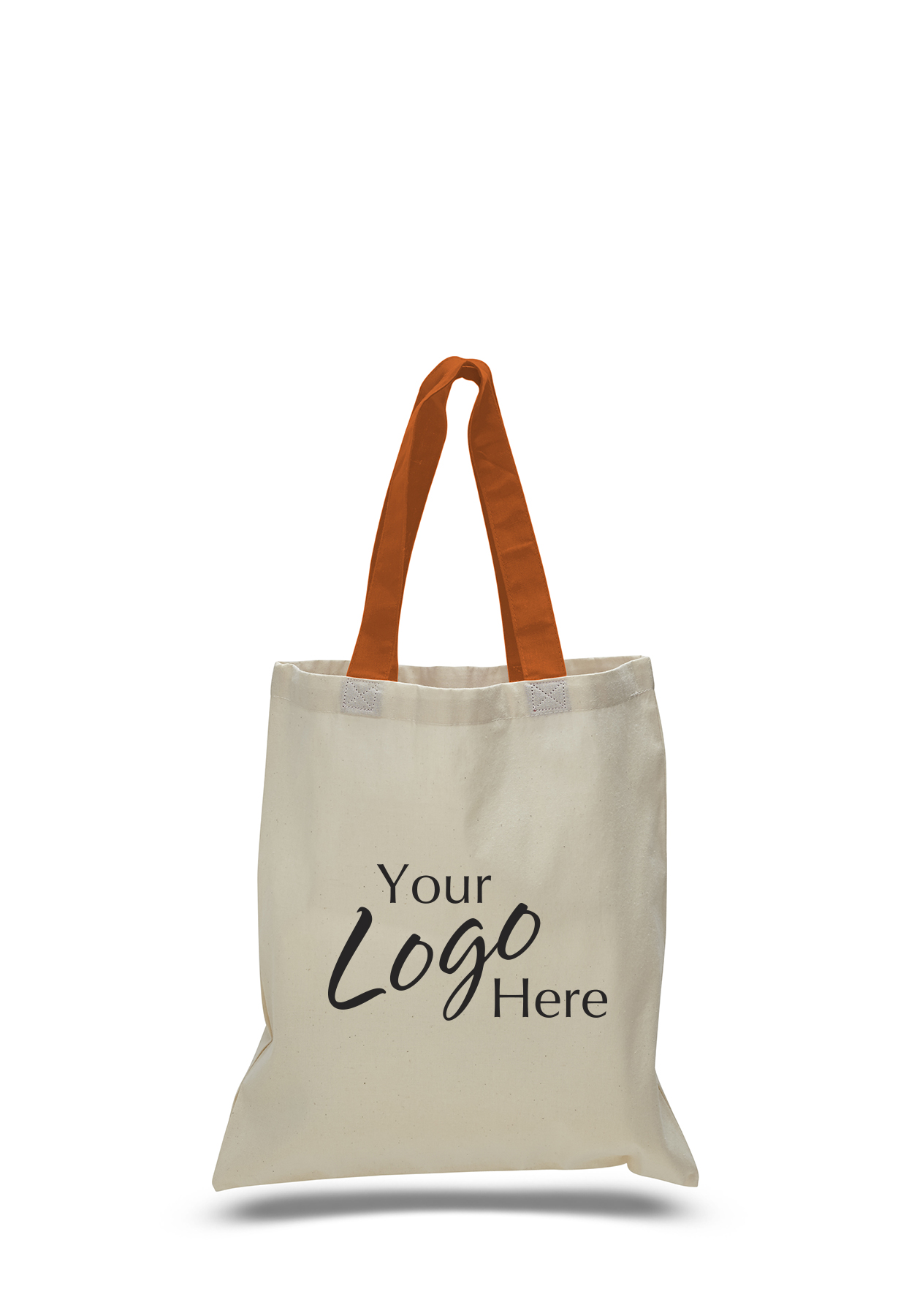Economical Tote 15" W x 16" H Natural Bag, custom tote bag with logo imprint 41