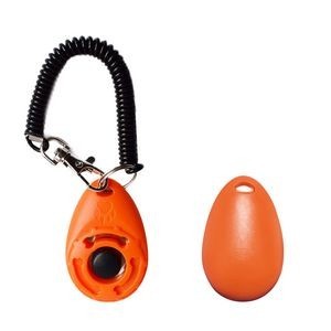 Durable Metal Pet Sound Clicker With Elastic Band 17