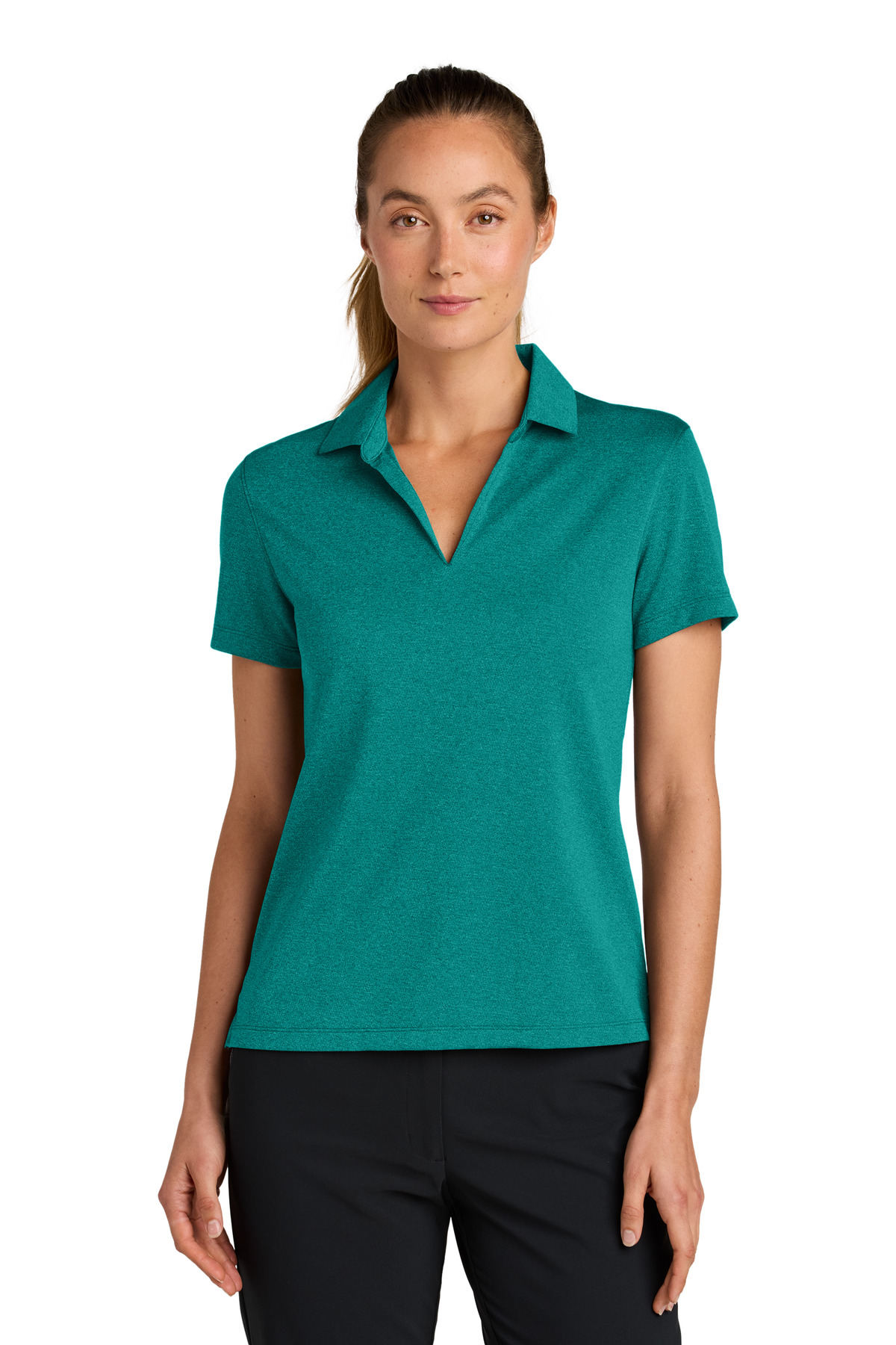 Nike Women's Dri-FIT Smooth Heather Polo NKFQ4793 13