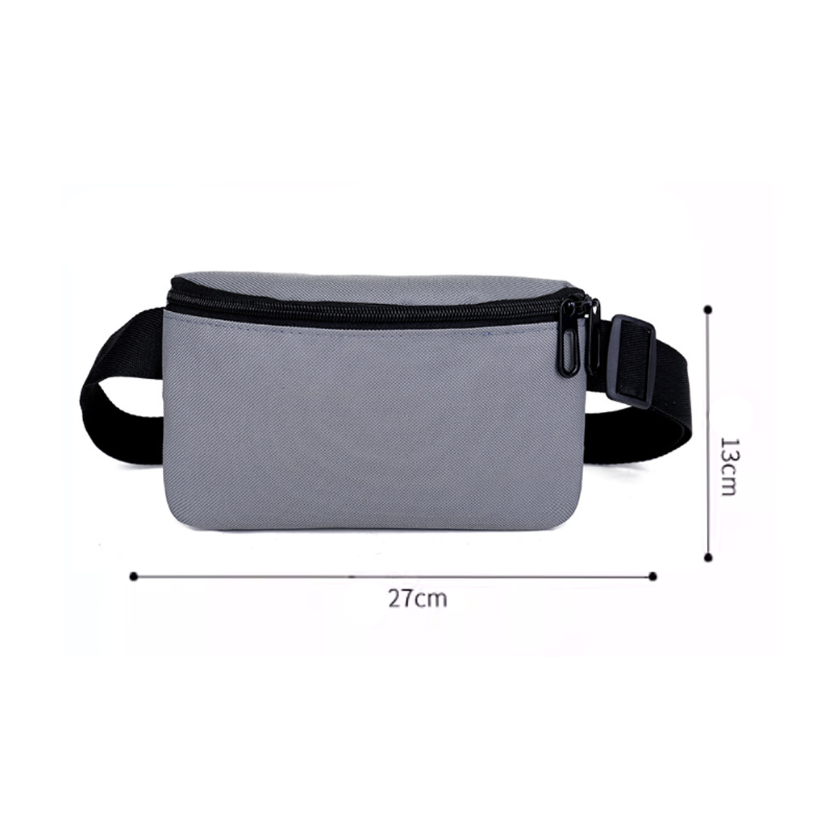 Adjustable Sports Waist Bag with Zipper Pocket 5