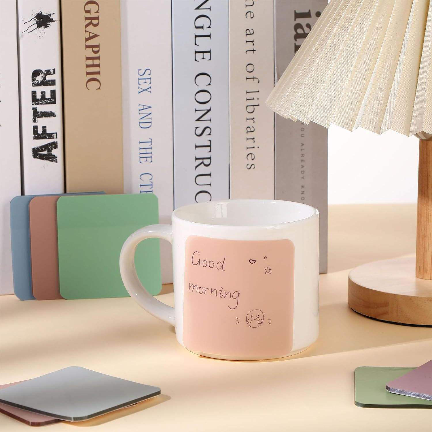 50 Sheets 3x3in PET Translucent Sticky Notes 11