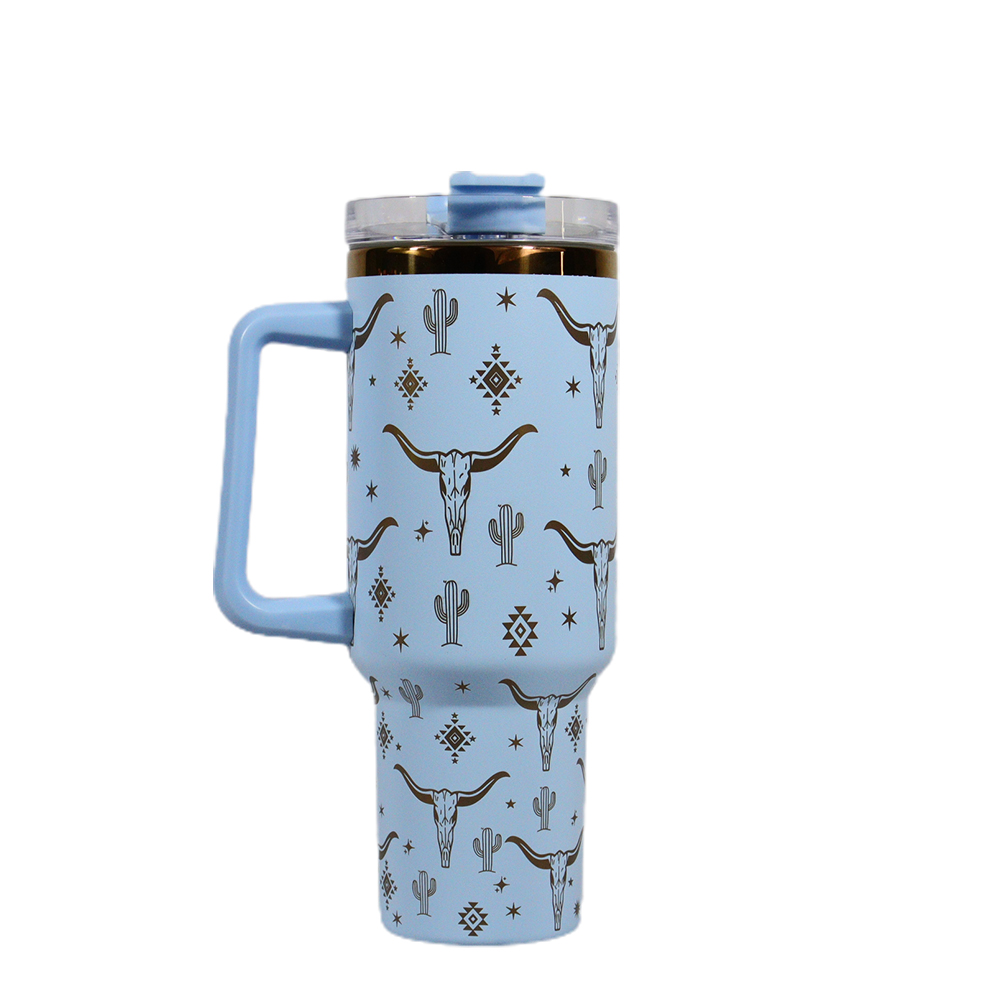 40 oz Vacuum Insulated Mug with Golden Under 10