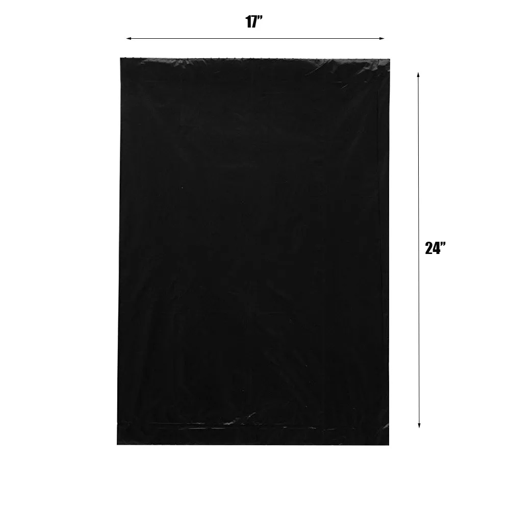 Black Flat Mouth Garbage Bag 3
