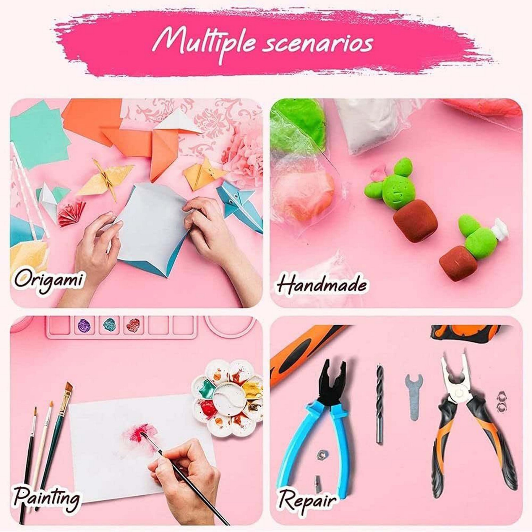 Silicone Art Painting Graffiti Oil Painting Pad Palette 3