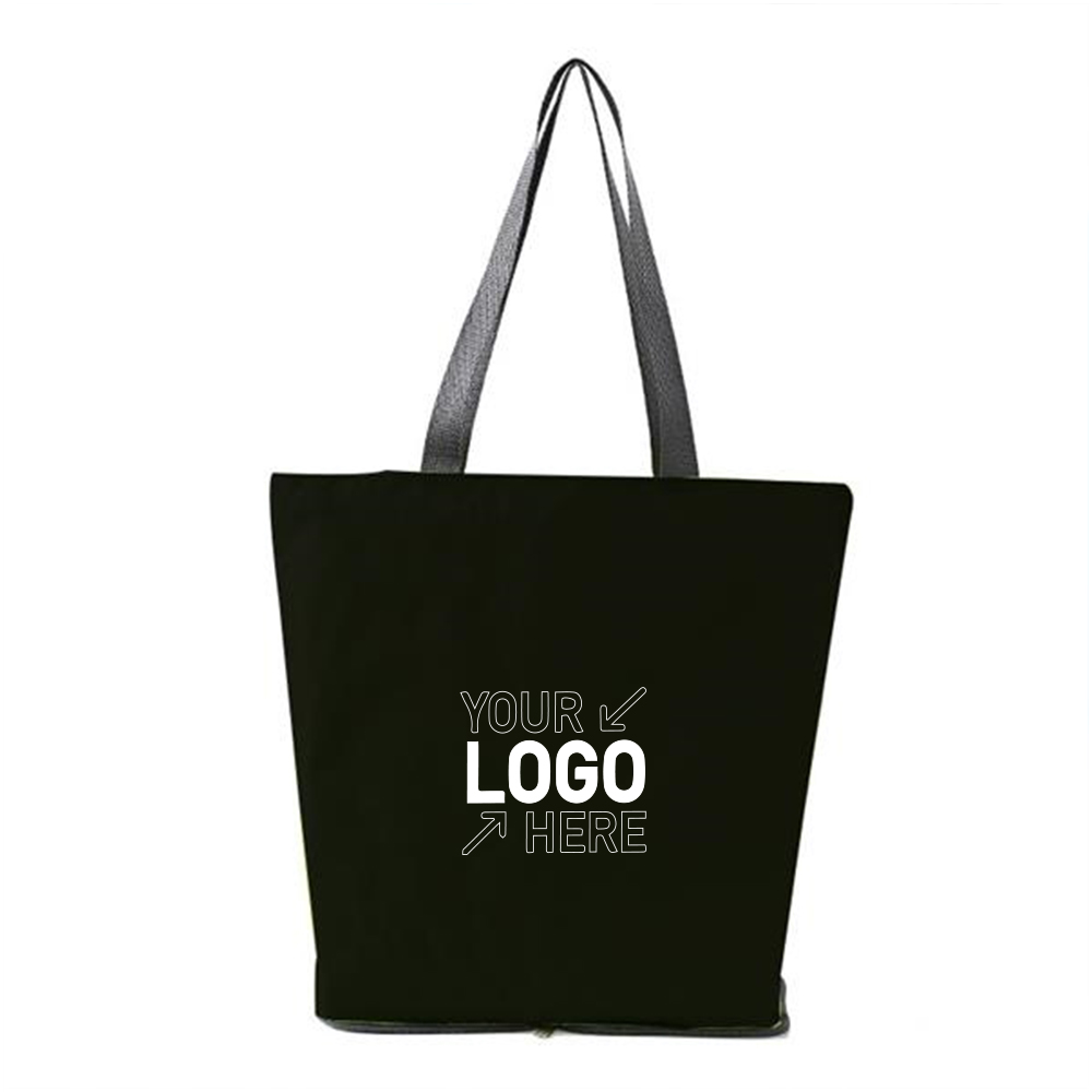 Folding shopping bag, custom tote bag with logo imprint 4