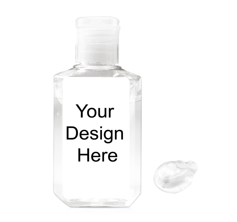 Hand Sanitizer Gel, 2 oz. - Printed 2