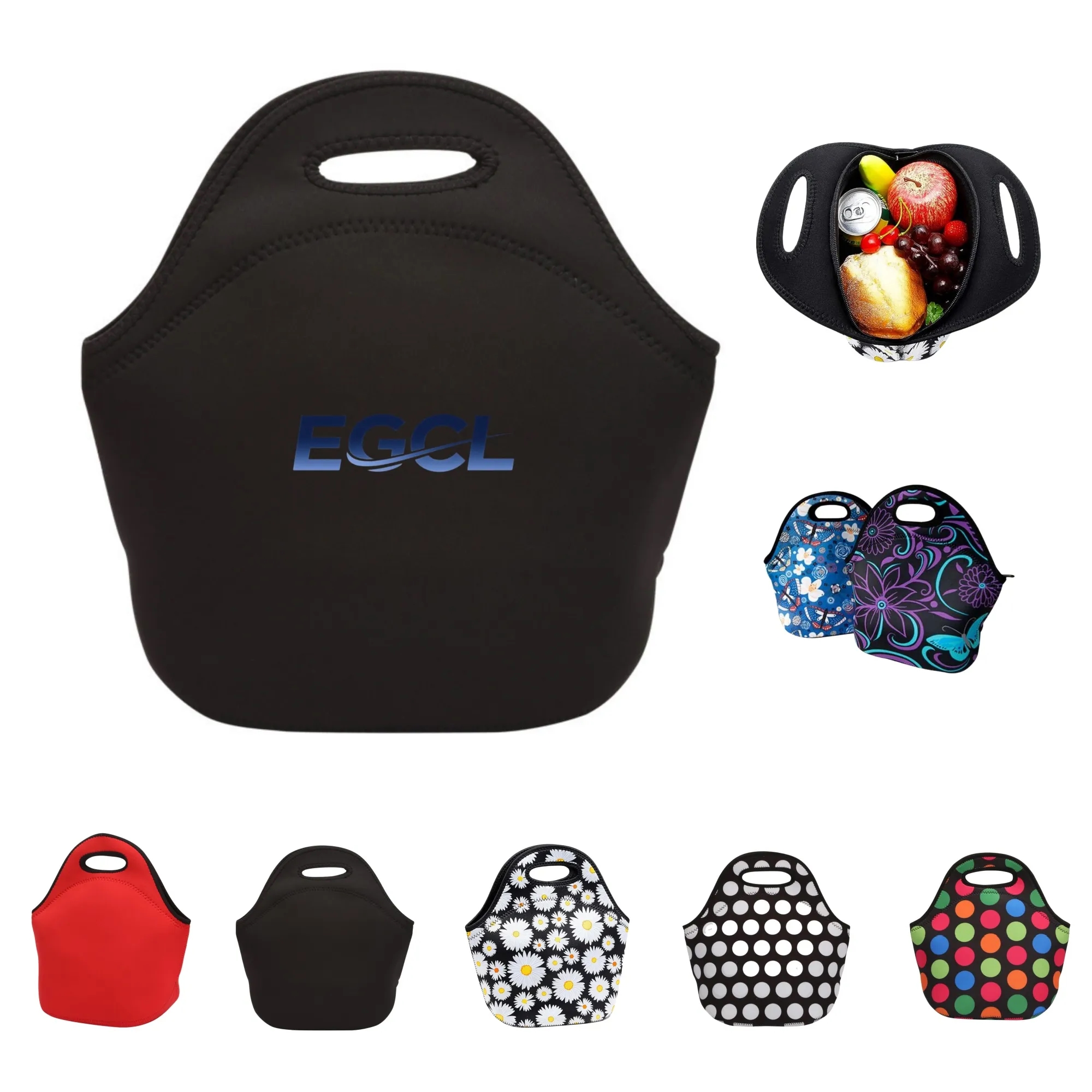 Diving material lunch bag portable insulated picnic bag