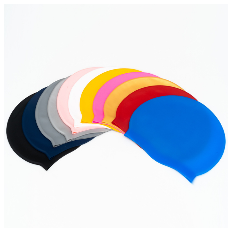 Custom Logo Silicone Swim Caps 2
