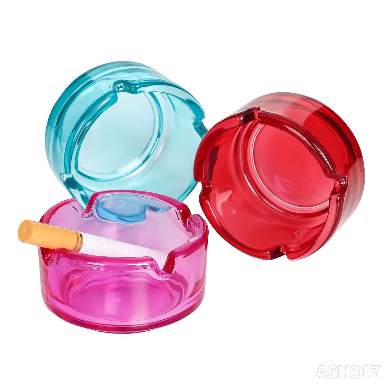 Glass Round Ashtray 5