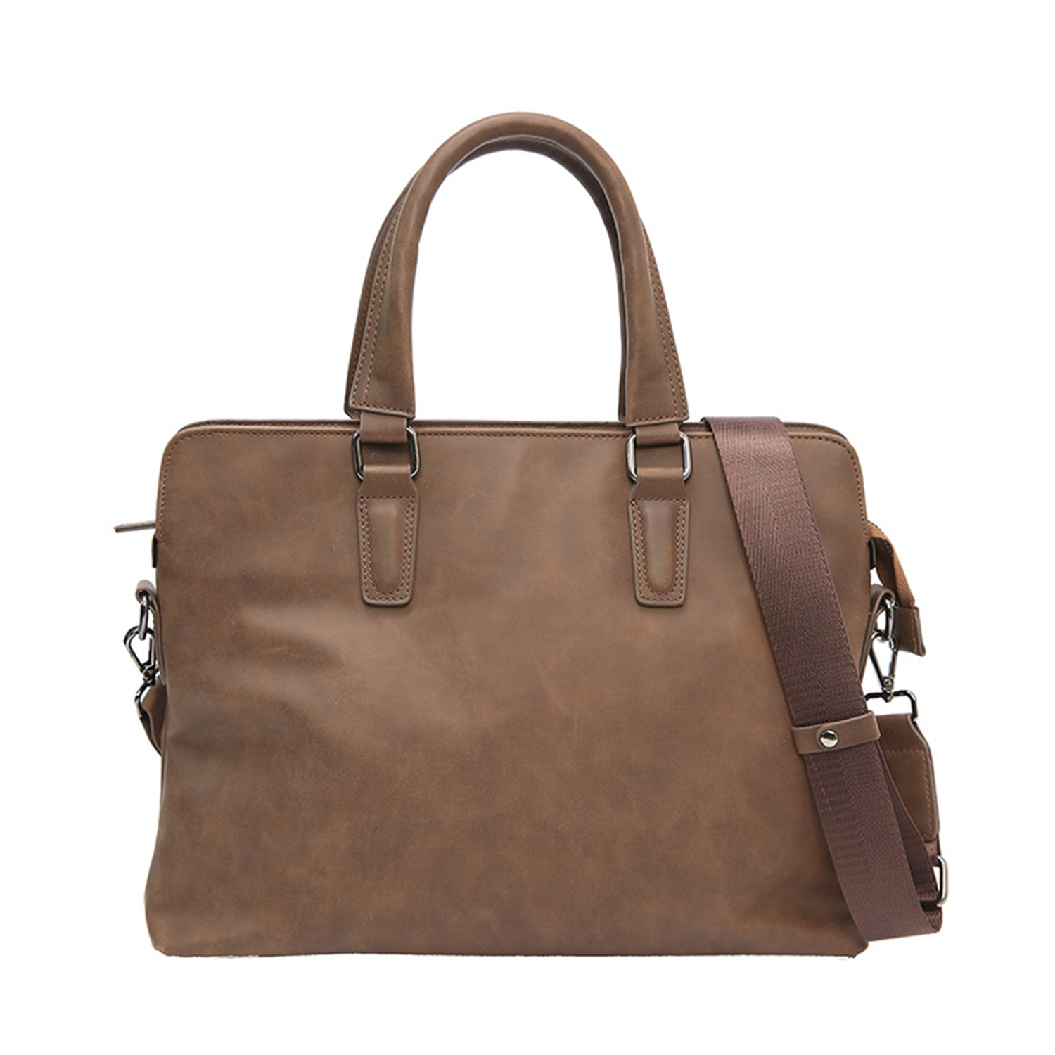 Casual Pu Leather Messenger Tote Bag 2