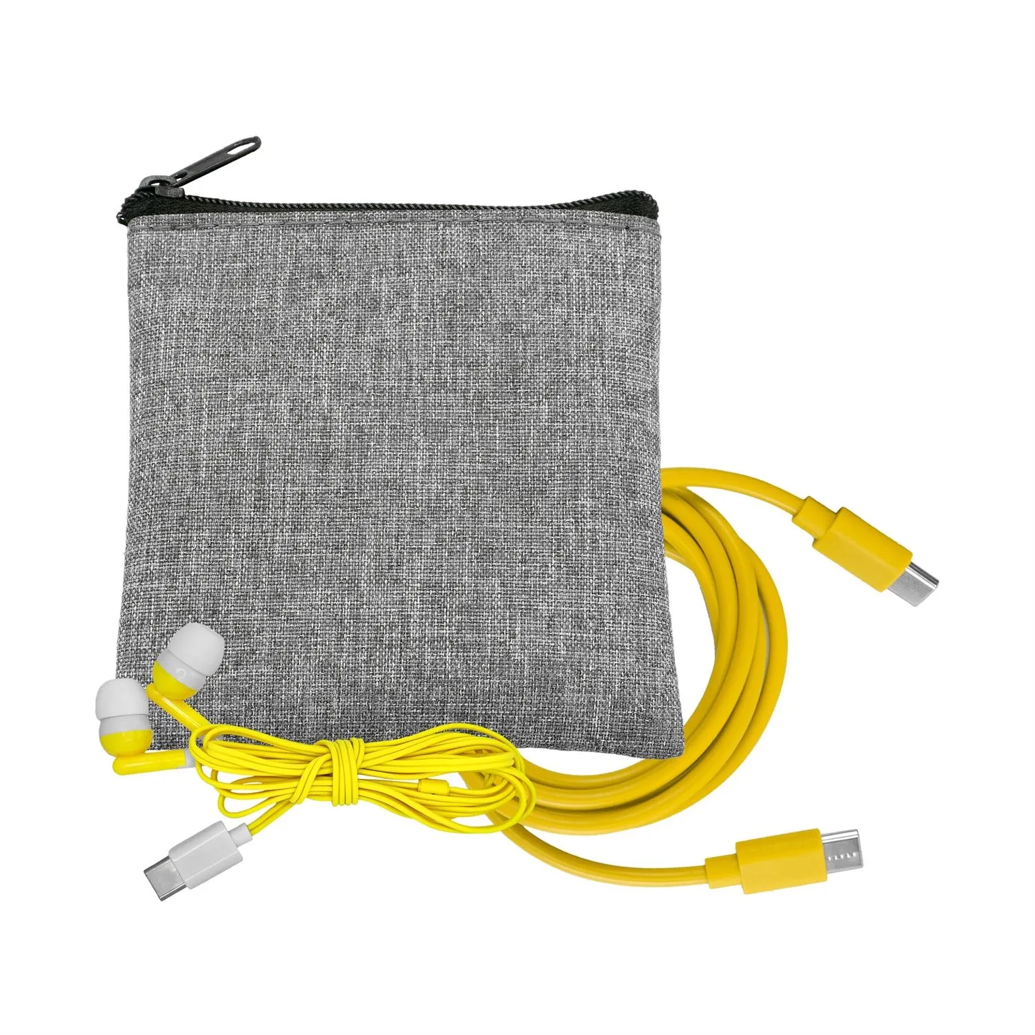 Recycled C to C Cable & Ear Bud Set 5