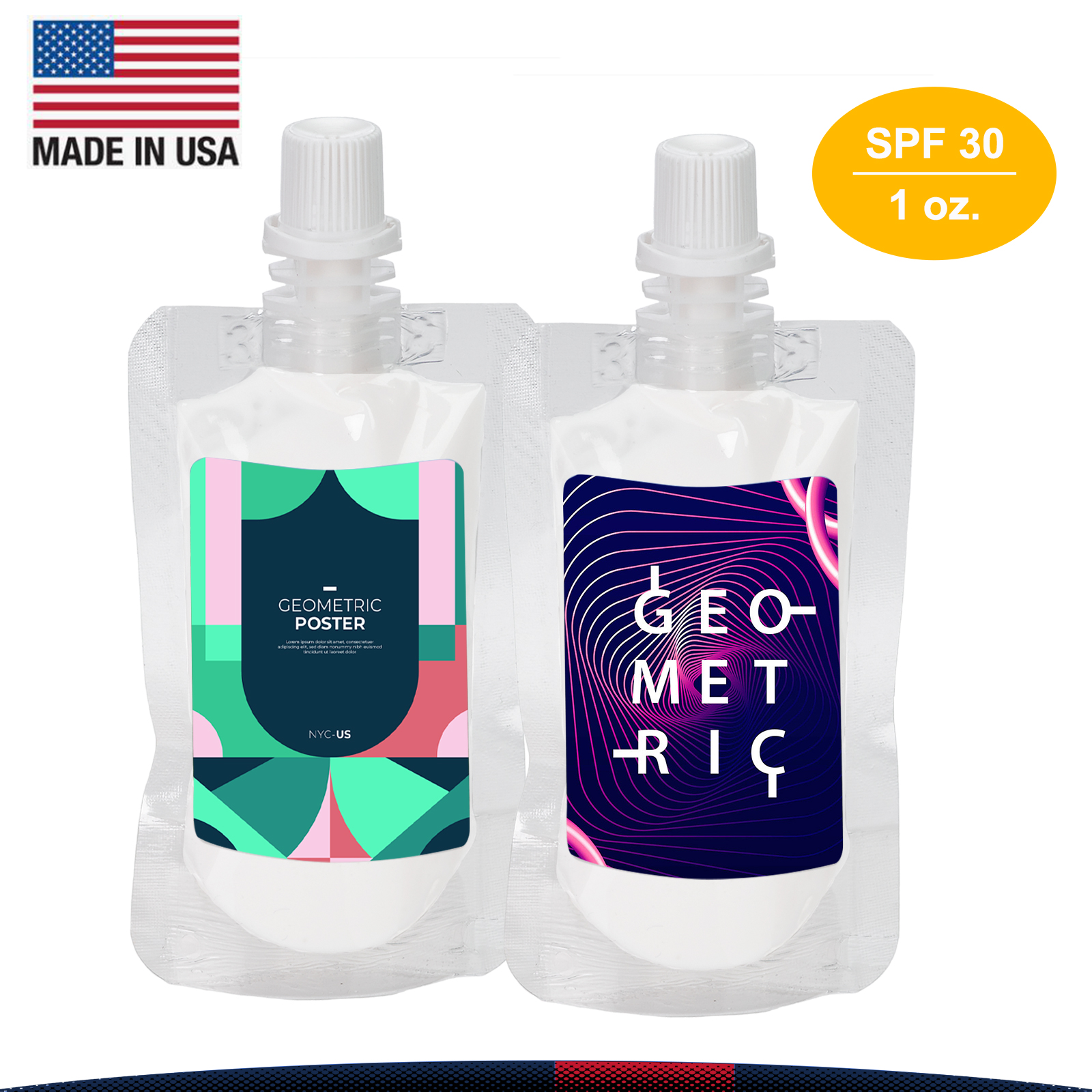 1 oz. Celestra SPF 30 Sunscreen Squeeze Pouch 5