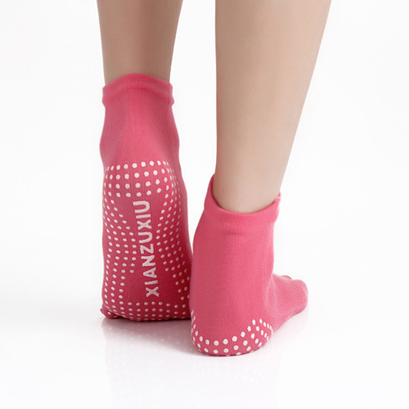Nitrile Cotton Yoga Socks 3