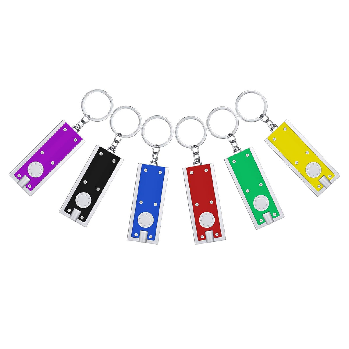 Mini LED Flashlight Key Ring 3
