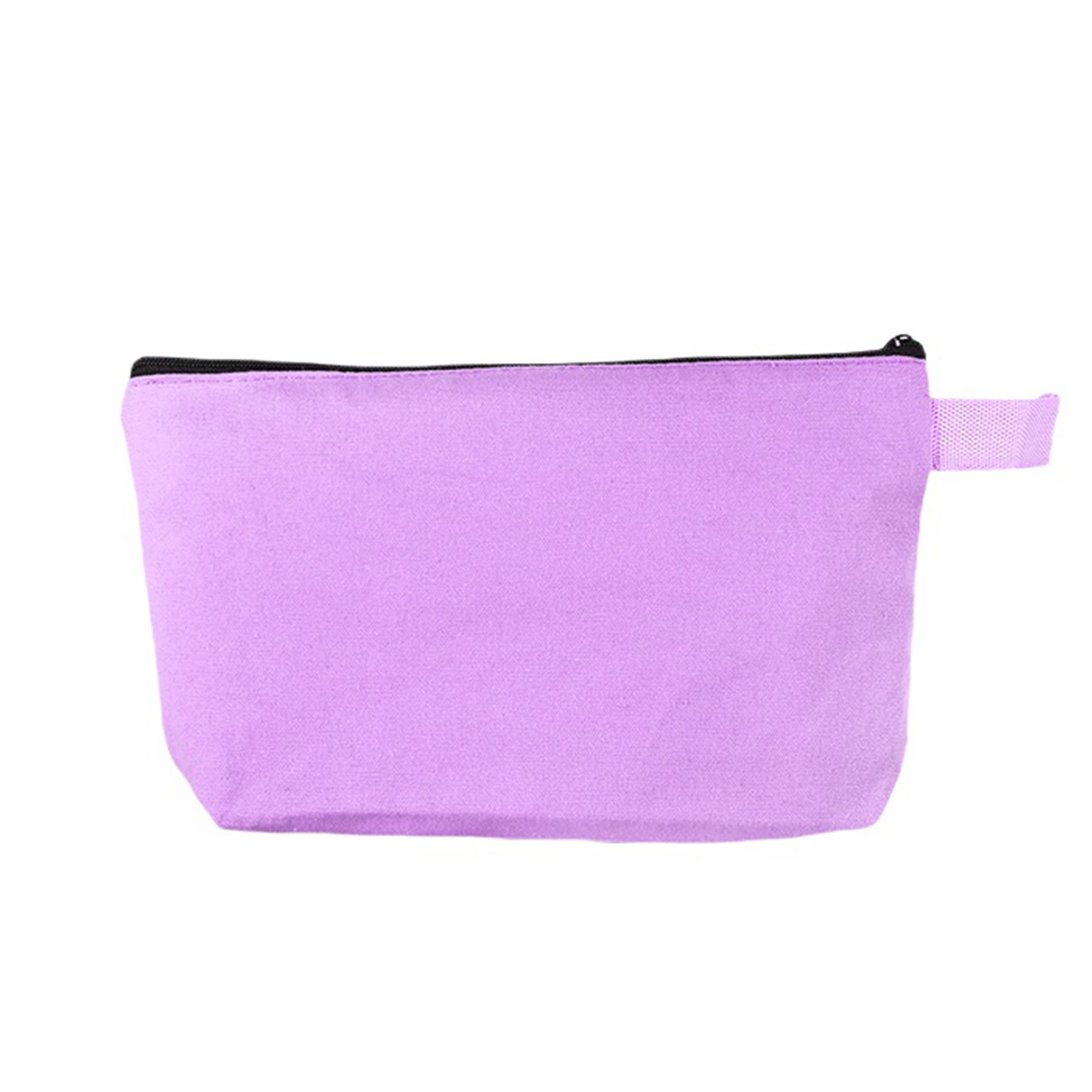 Small Cosmetic Pouch Zipper Handbag Student Stationery Pencil Case Canvas Storage Bag 11