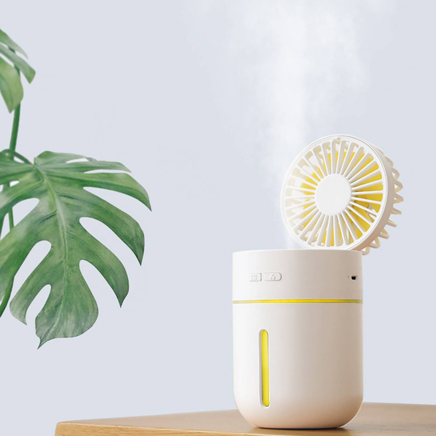 Spray Humidification Mobile Portable Fan 2