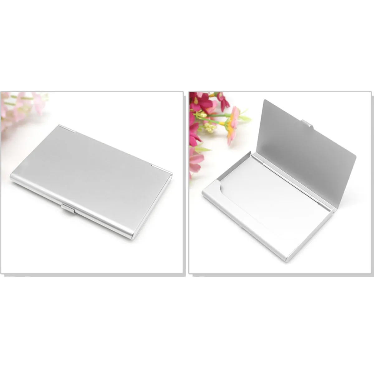 Business Card Holder Name Credit ID Case Carrier Wallet 6