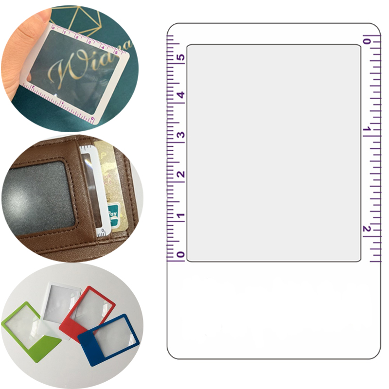 PVC Credit Card Business Card Magnifier/Bookmarks 1