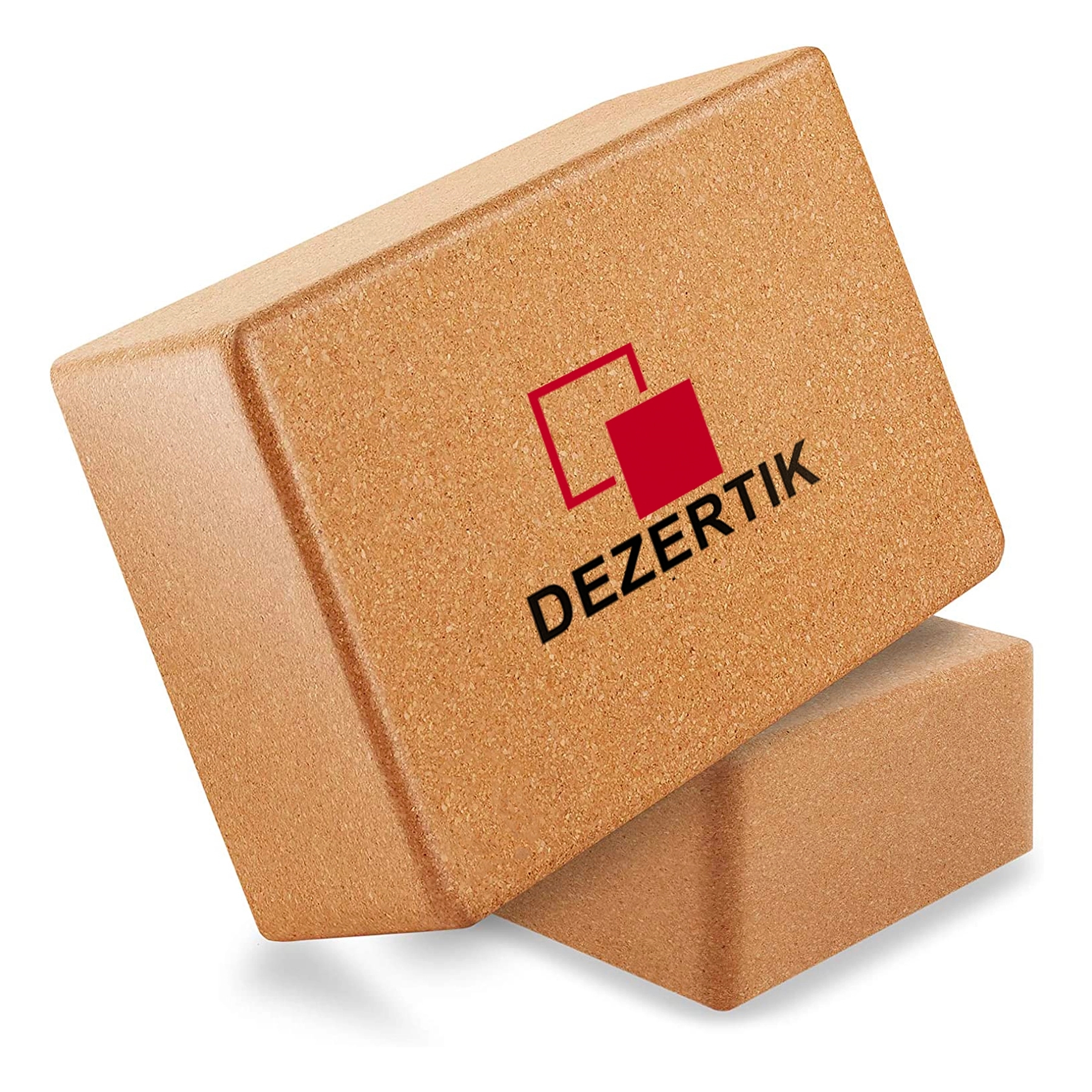 Cork Fitness Block Yoga Brick, custom sports ball with logo imprint 7