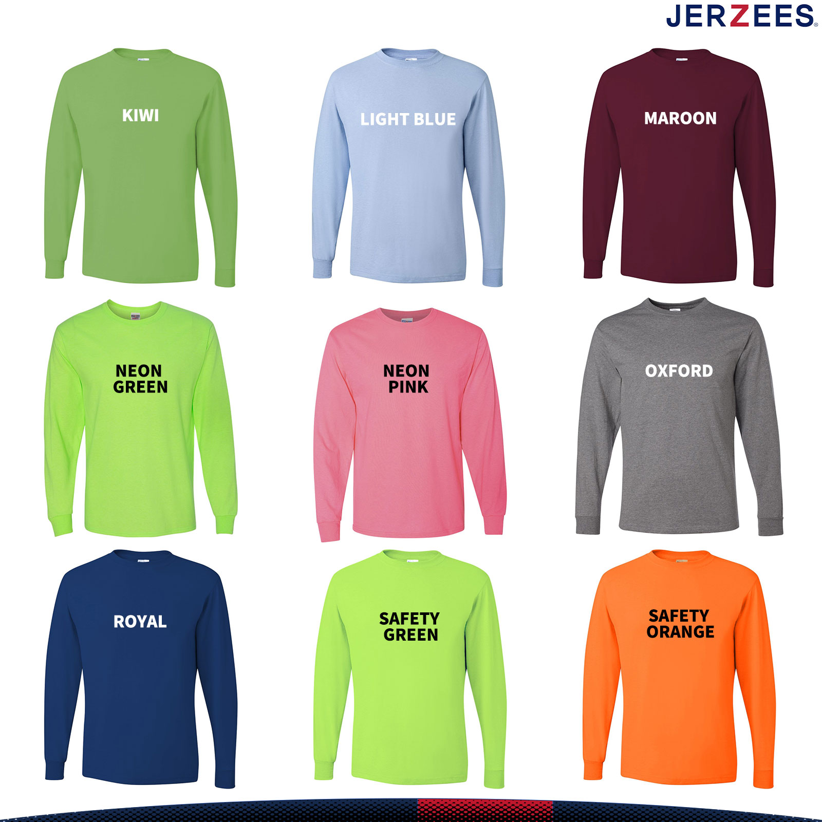 Jerzees® Men's Dri-Power® Long Sleeve T-Shirt 8