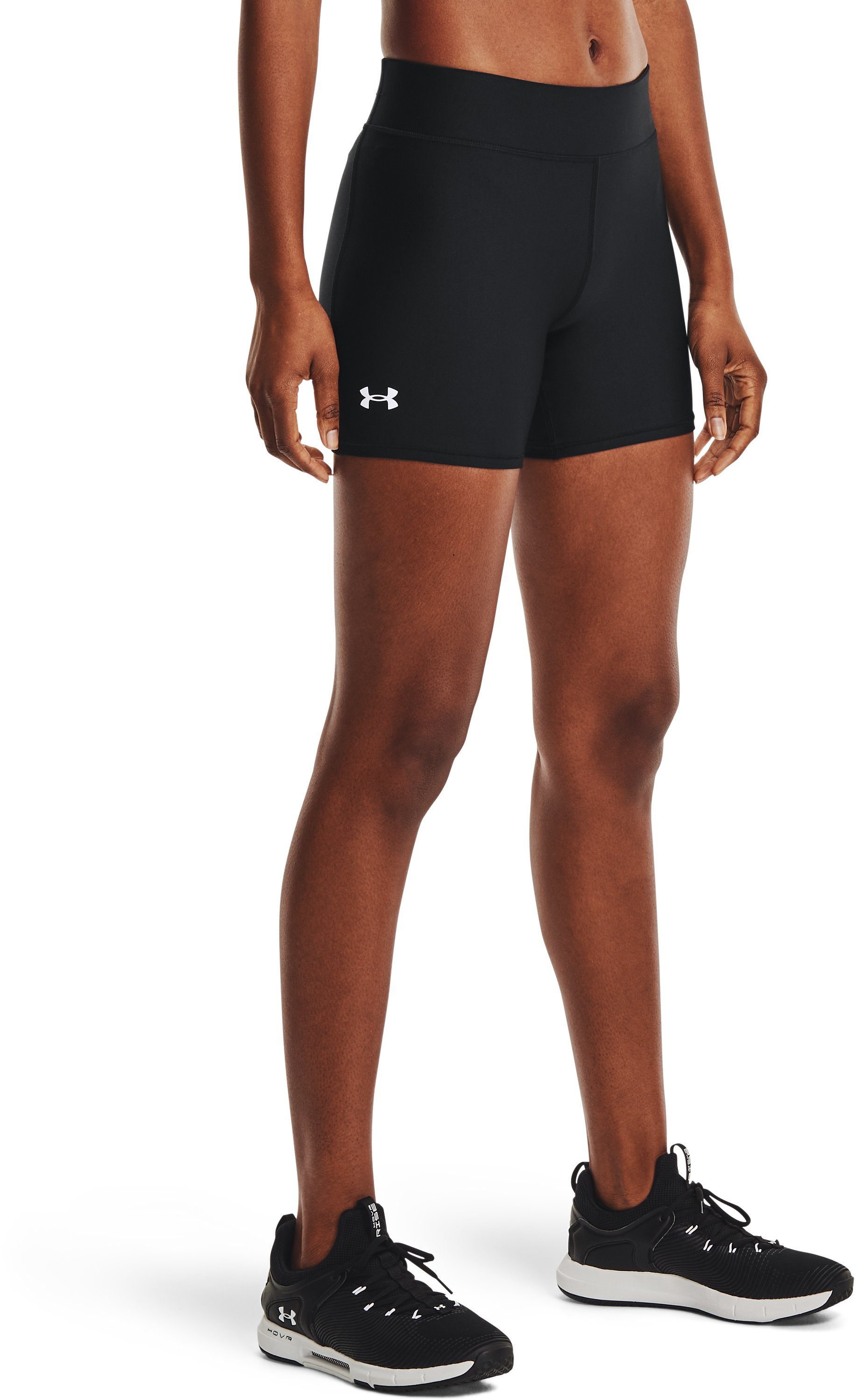 HeatGear Mid-Rise Middy Women's 5 Shorts 1