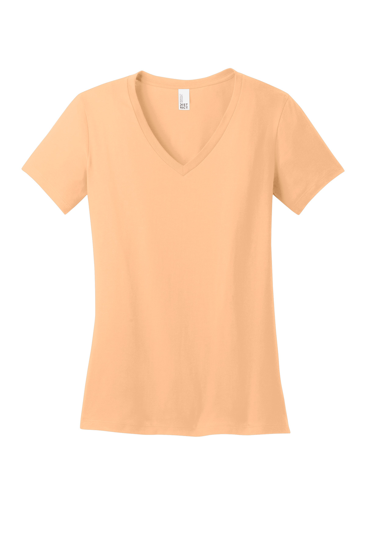District - Women's Perfect Weight V-Neck Tee. DM1170L 172