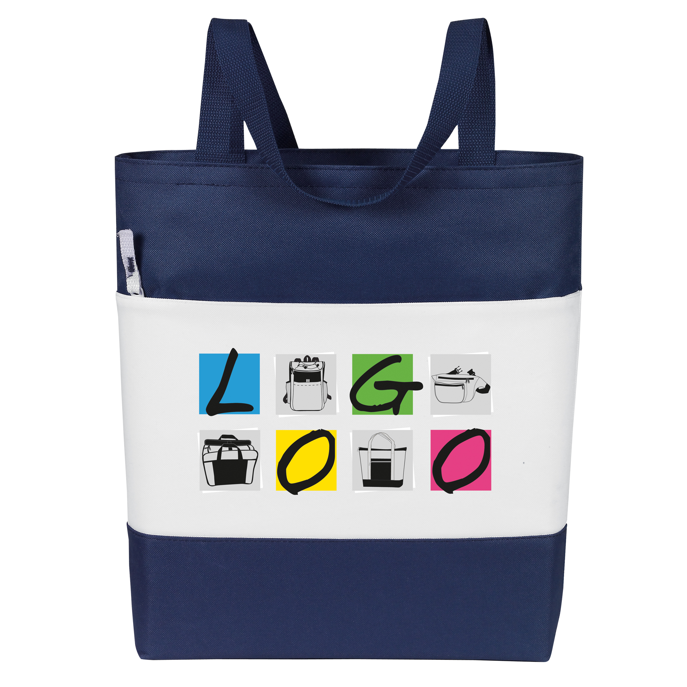 Color Panel Convention Tote 2