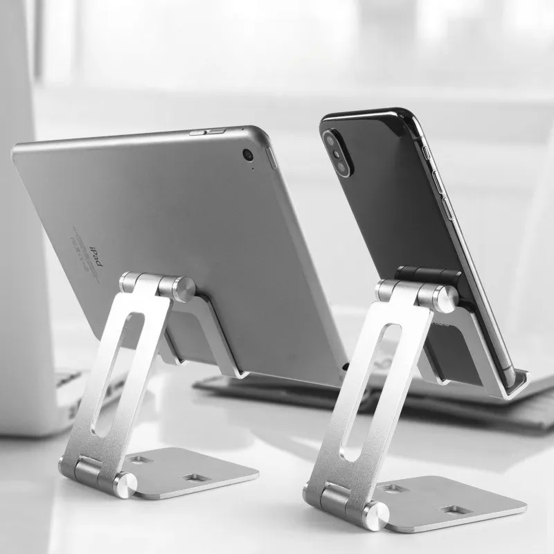 Aluminum Adjustable Phone Holder With Anti-Slip Silicone 9