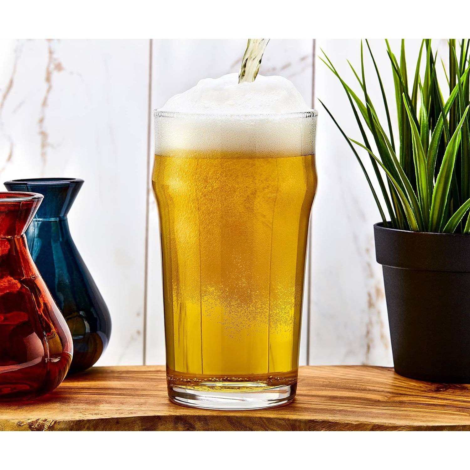 17oz Lead Free Pint Style Craft Beer Glasses 6