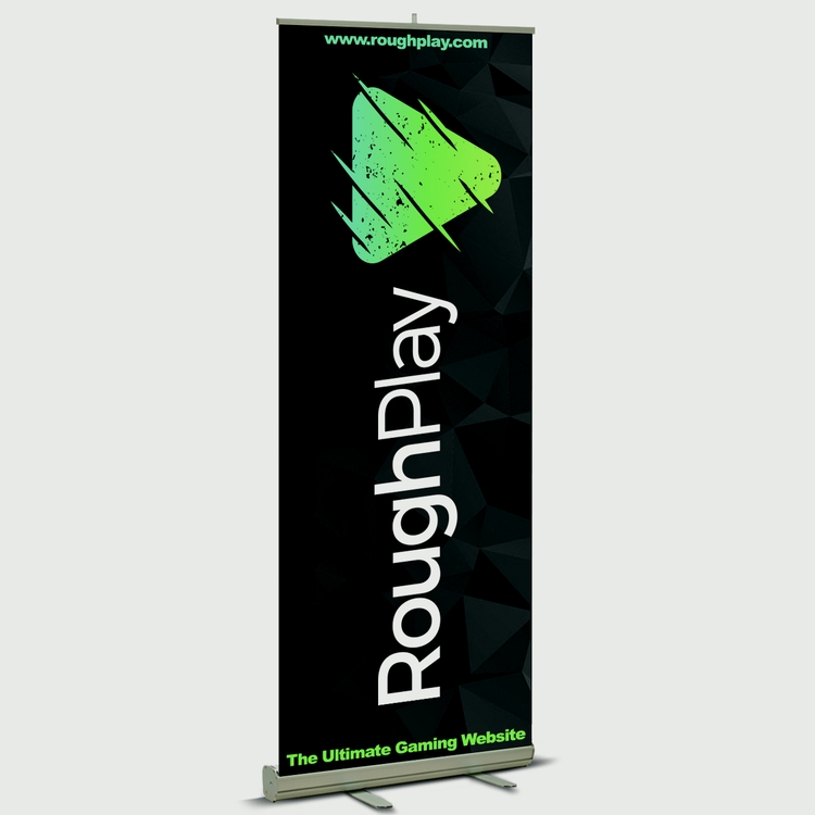 Standard Retractable Kit - Summer Pro - 33" x 80" pull up banner sign 2