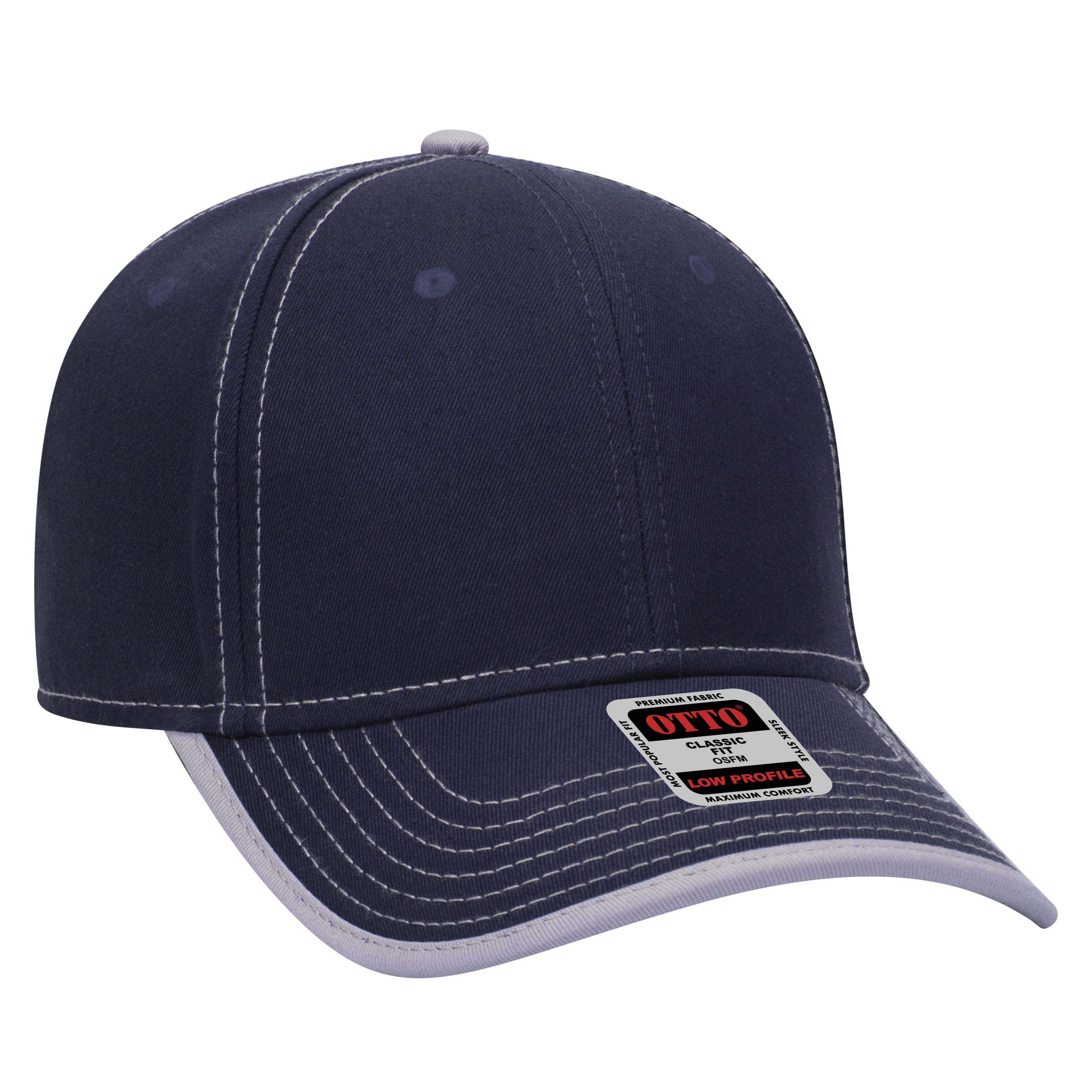 OTTO CAP® 6 Panel Low Profile Baseball Cap 40