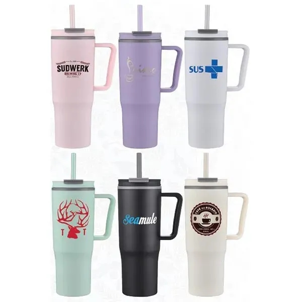 30 Oz. Savvy Tumbler with Straw