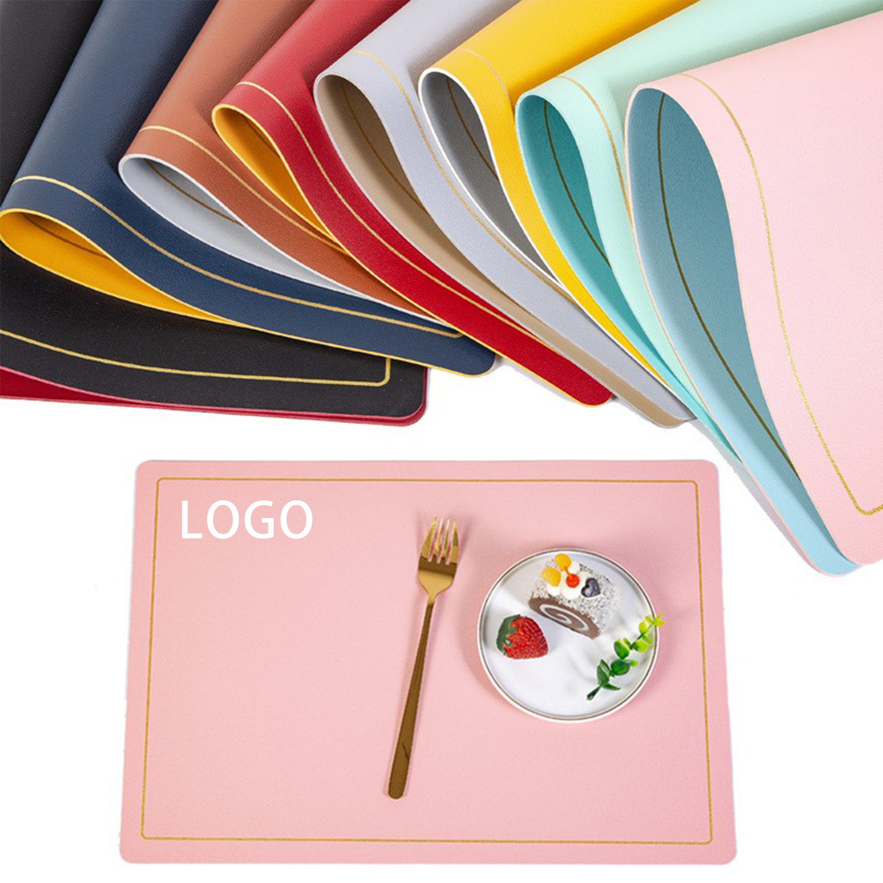 Faux Leather Placemat 1