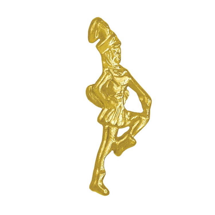 Majorette Bright Gold Chenille Lapel Pin