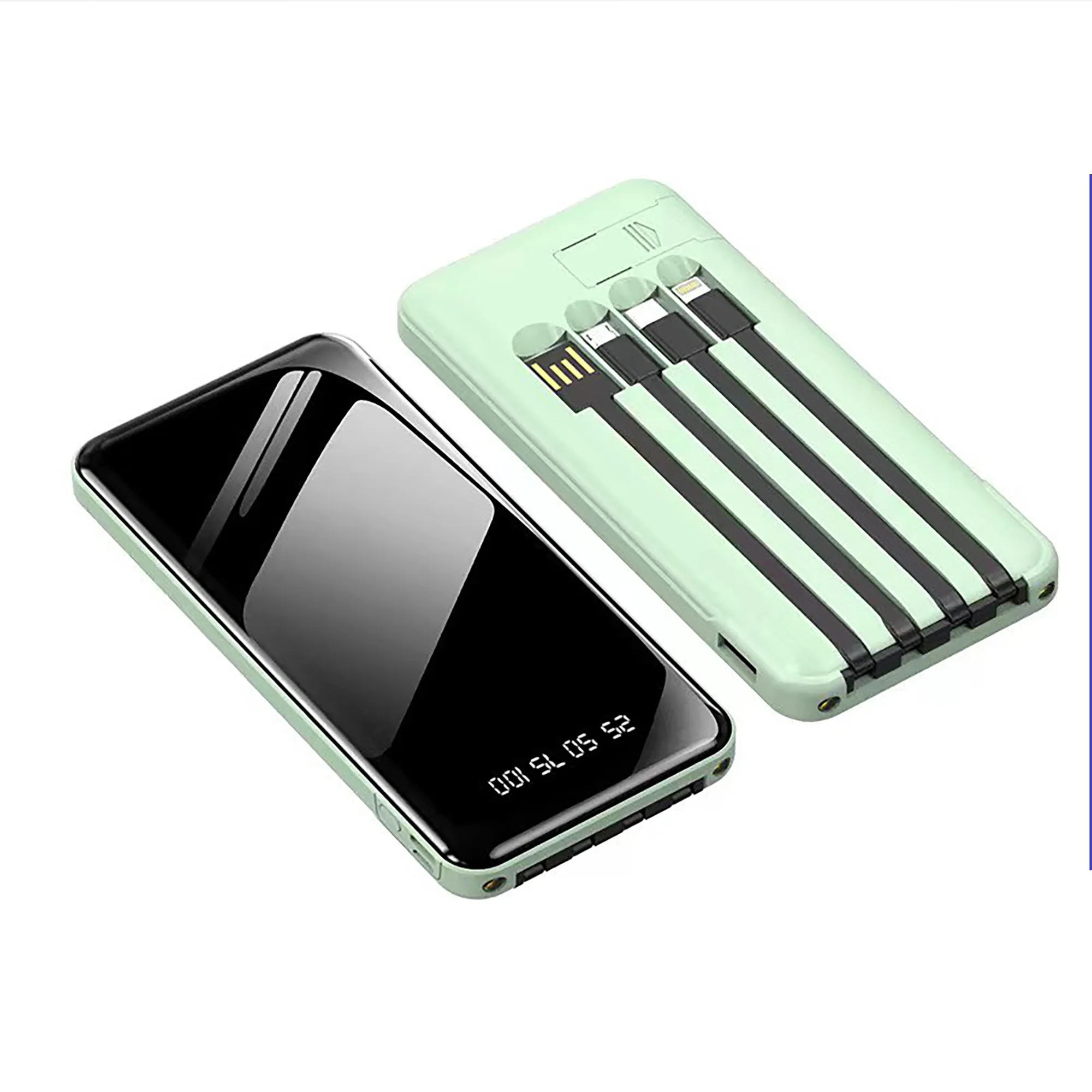 20000 mAh 4 Charging Cable Power Bank 5