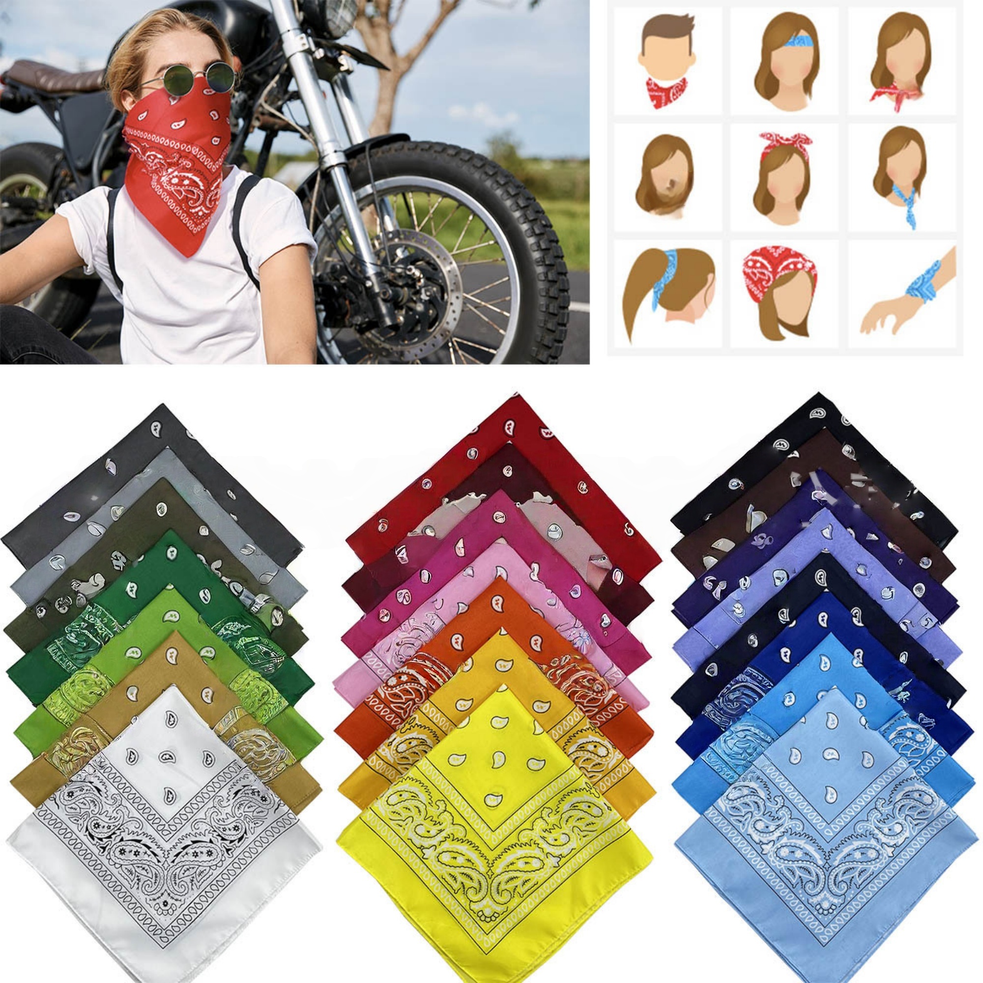 Custom Heat Transfer Polyester Headband 4
