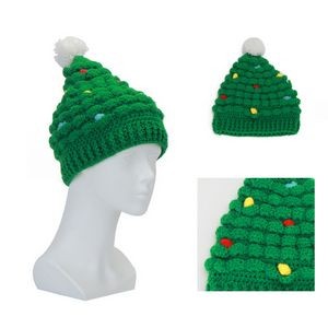 Unisex Christmas Winter Knitted Crochet Beanie Hat 3