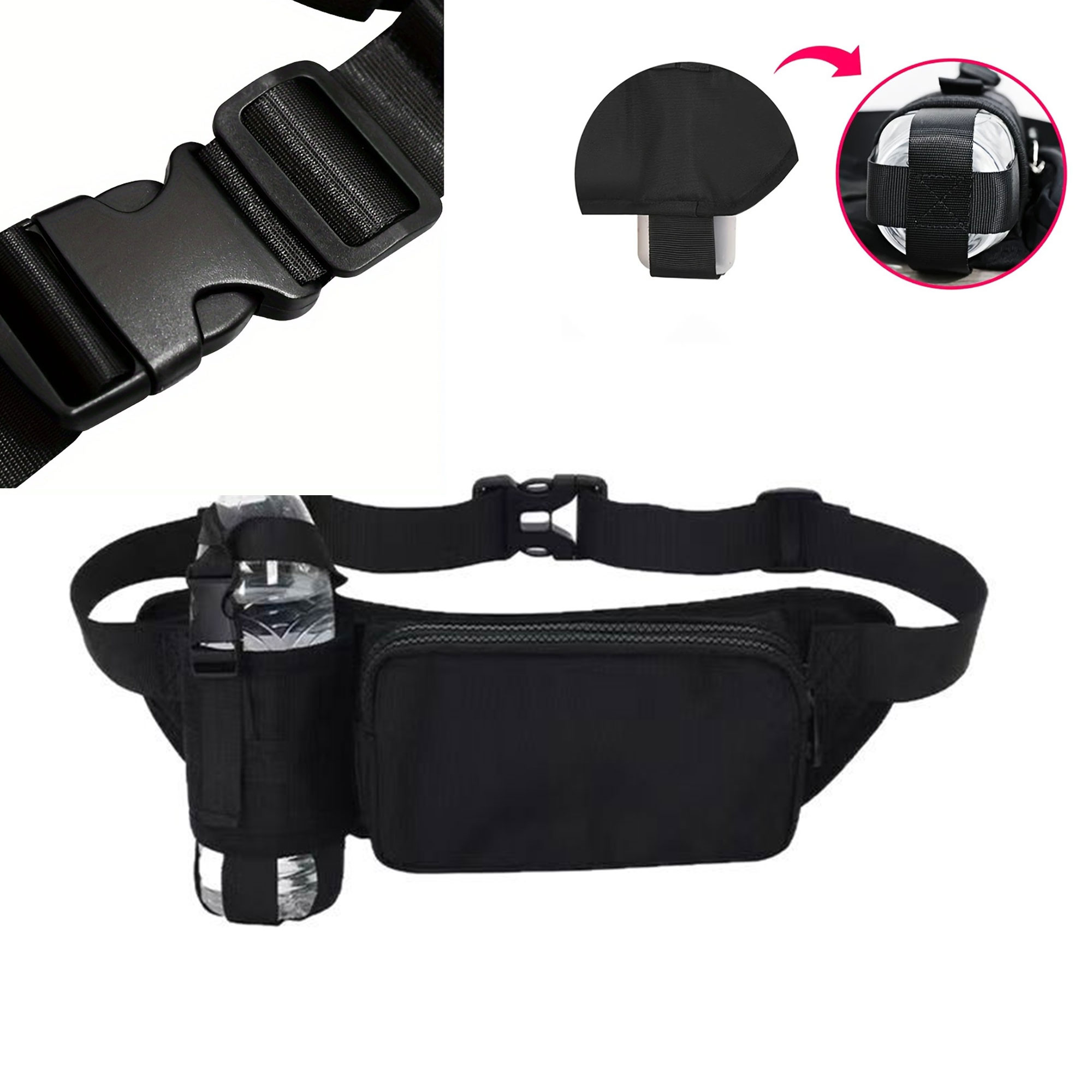 Waterproof Bottle Pouch Sports Waist Bag 5